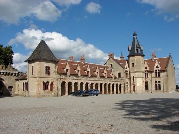 château en Allier pour tournage