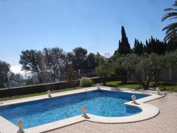 villa espagnole bord de mer piscine vue mer panoramique