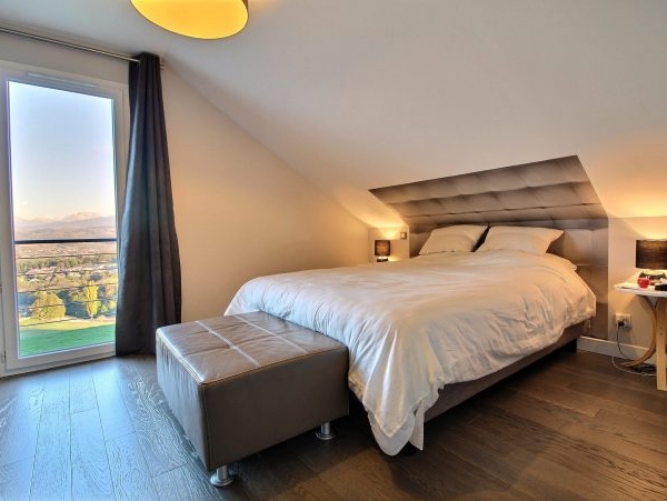 maison d'architecte vue panoramique Alpes Mont Blanc