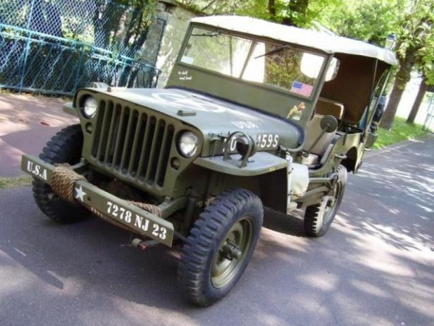Jeep Willys 1945 Location tournage cinéma avec Cast'Things