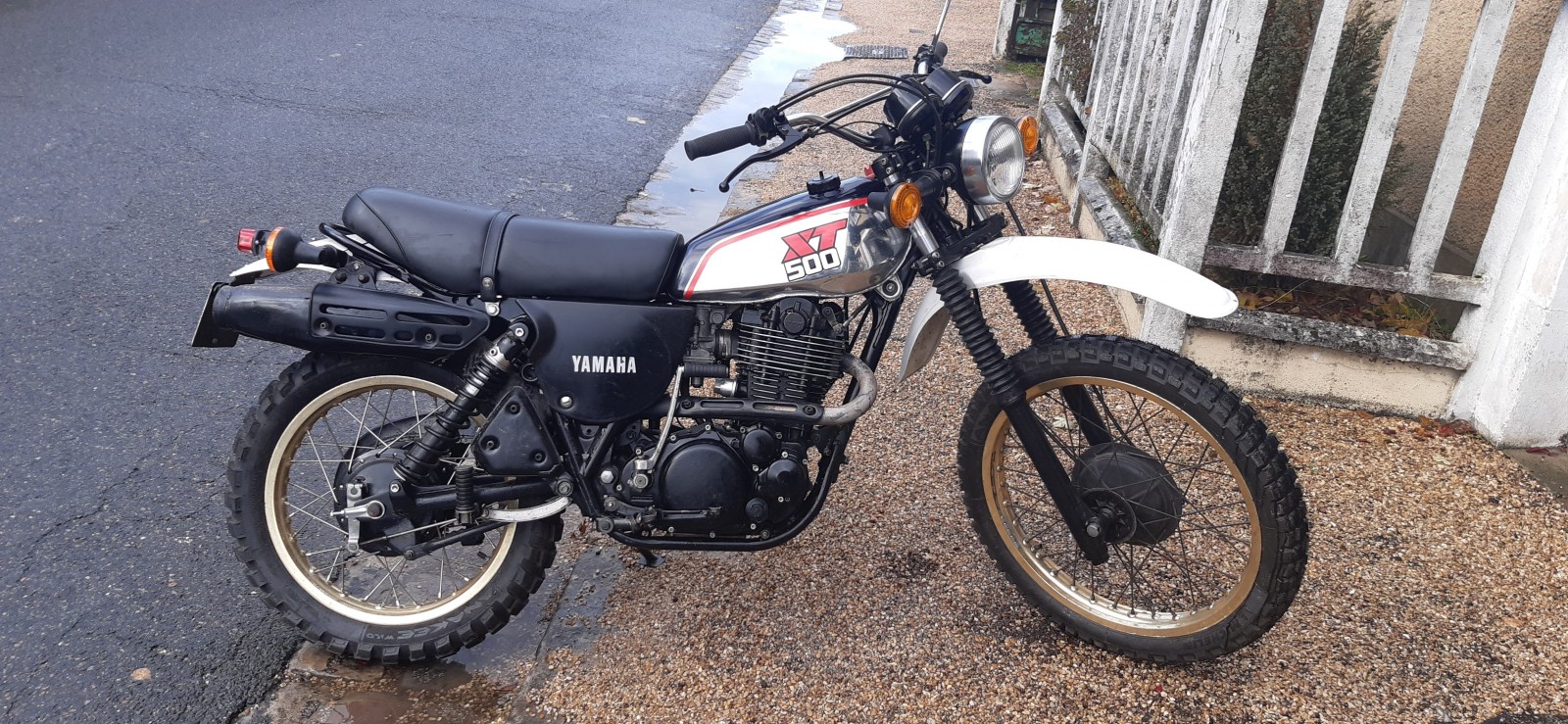 moto vintage XT 500